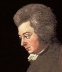 Mozart, by Lange 1782