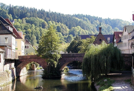 Nikolaus-Bridge in Calw/ Softeis / CC BY-SA 2.5